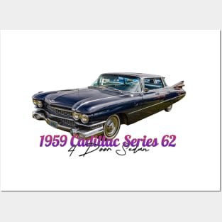 1959 Cadillac Series 62 4 door Sedan Posters and Art